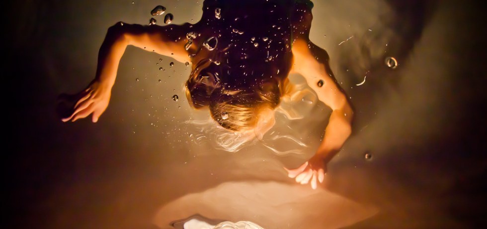 Underwater conversations by Thomas Hawk Flickr