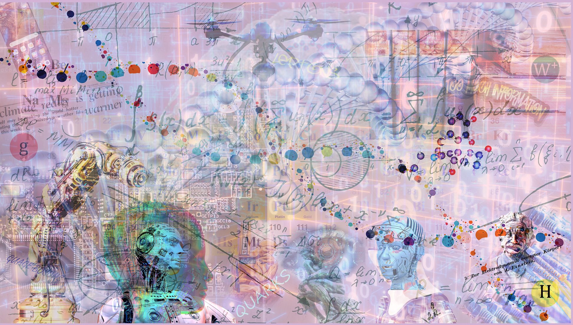 Shannon information theory illustration by Paul VanDerWerf